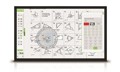 Monitores interactivos para aulas de formación