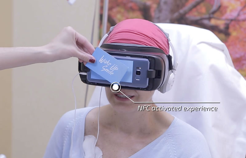 Realidad Virtual terapeutico con Wake Up Smile